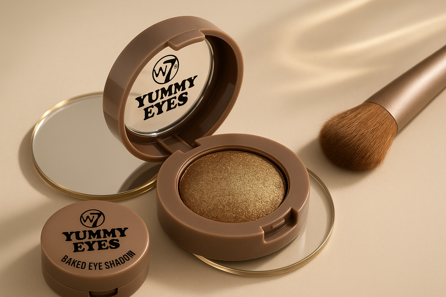 W7 Yummy Eyeshadow Gold Dust