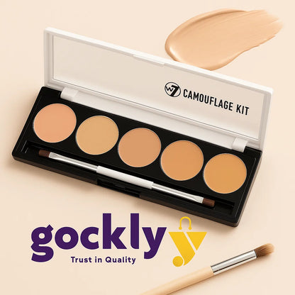 W7 Concealer Camouflage Cream Kit Palette
